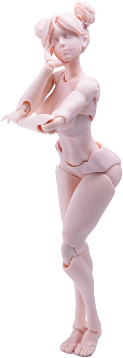 Amazon.co.jp: LEBOO Romankey X COWL 1/12 女性 超可動 美少女素体